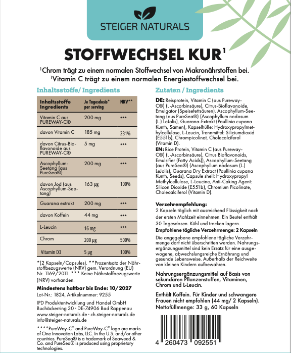 Metabole kuur*