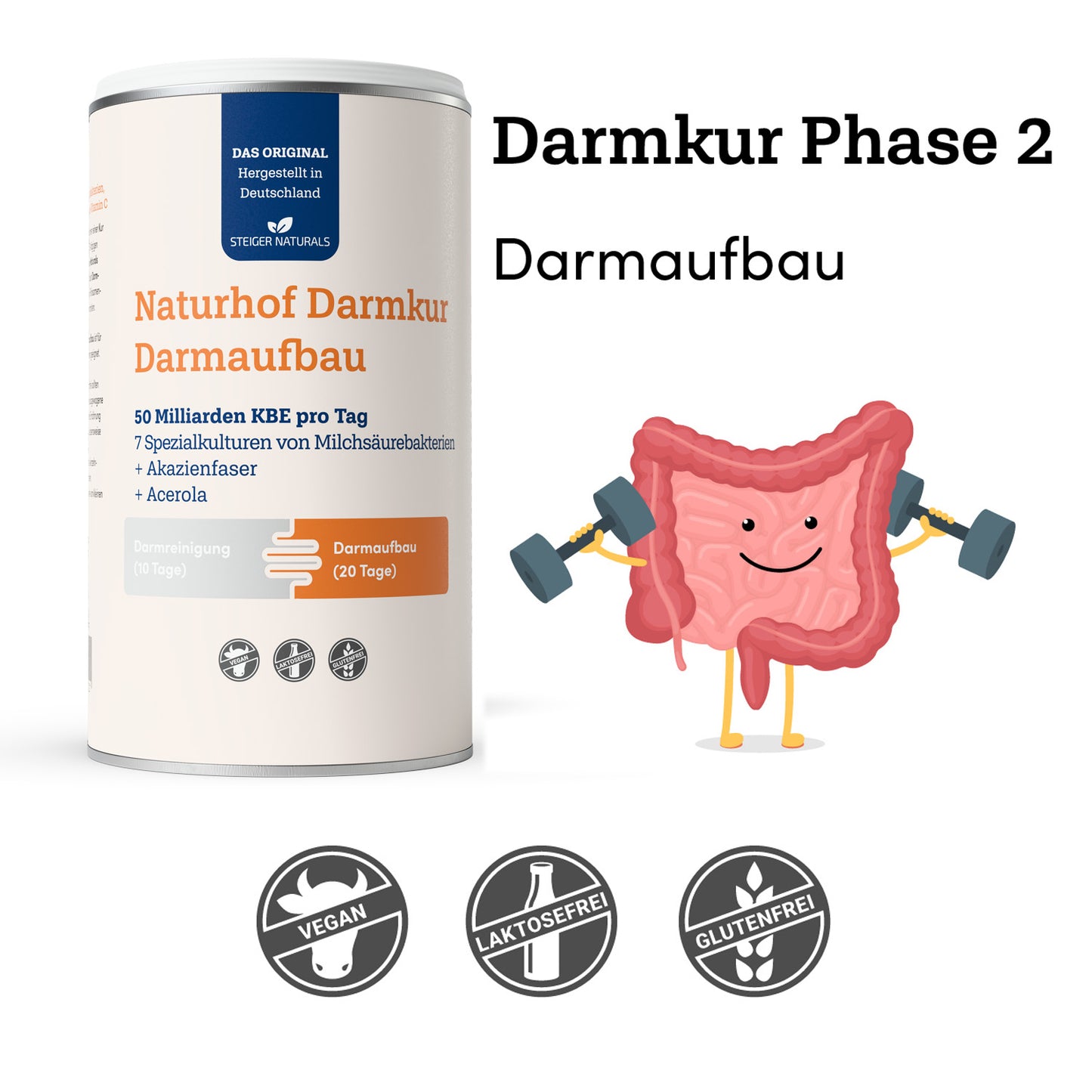 Naturhof Darmkur - Darmaufbau