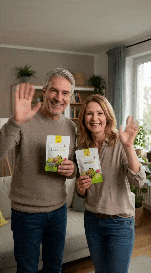 Steiger Naturals Video Testimonials Cover Card with GIF